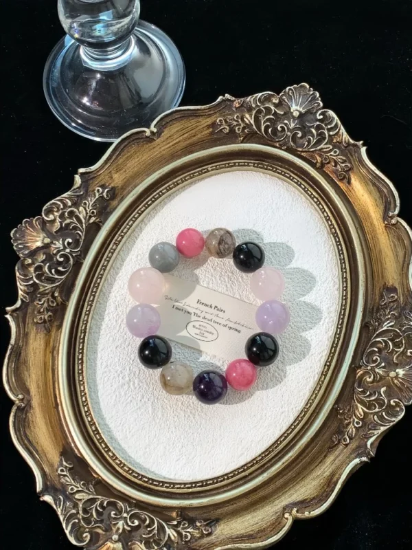 Dark Queen Style Multi-Crystal Bracelet