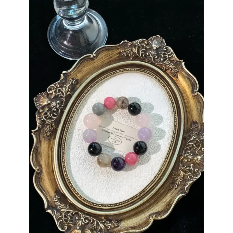 Dark Queen Style Multi-Crystal Bracelet