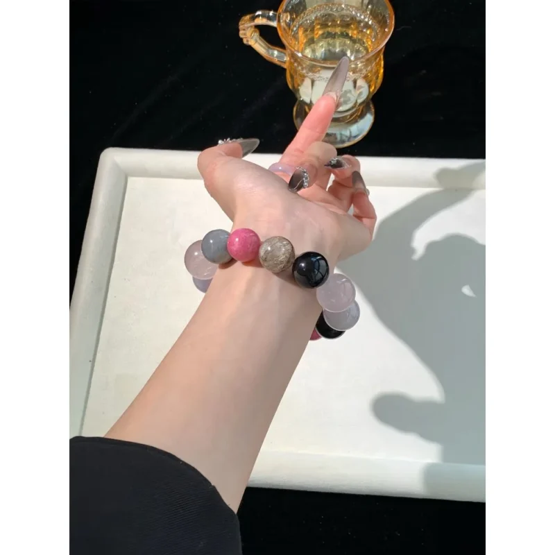 Dark Queen Style Multi-Crystal Bracelet