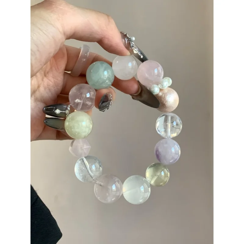 Pastel Multi-Crystal Bracelet