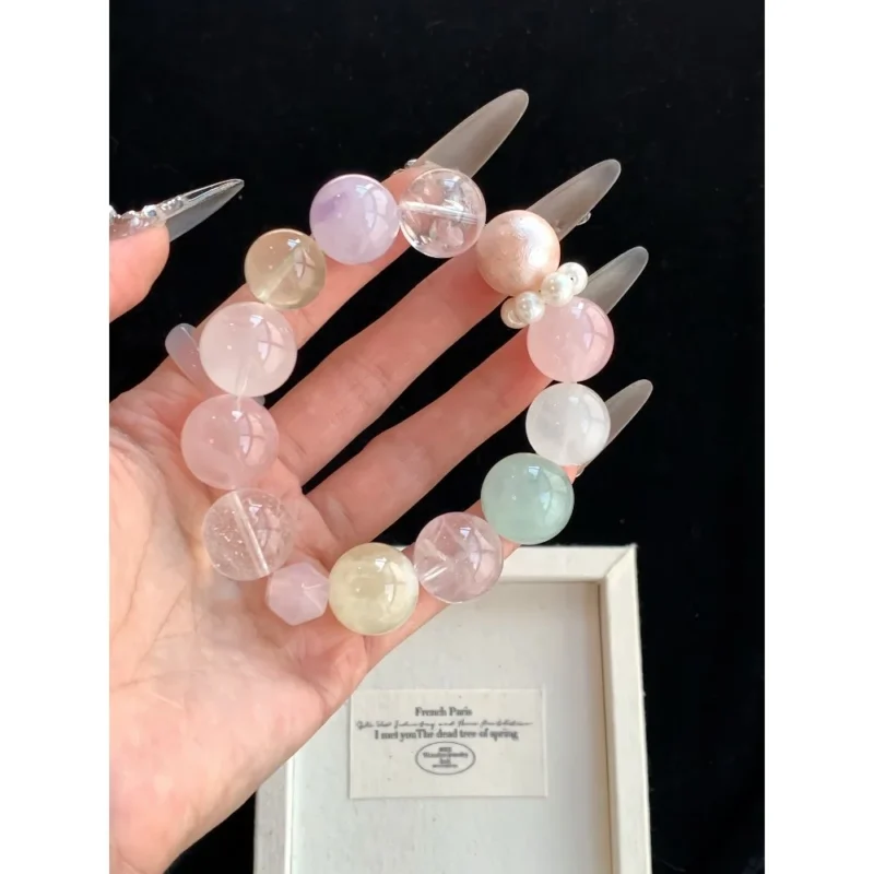 Pastel Multi-Crystal Bracelet