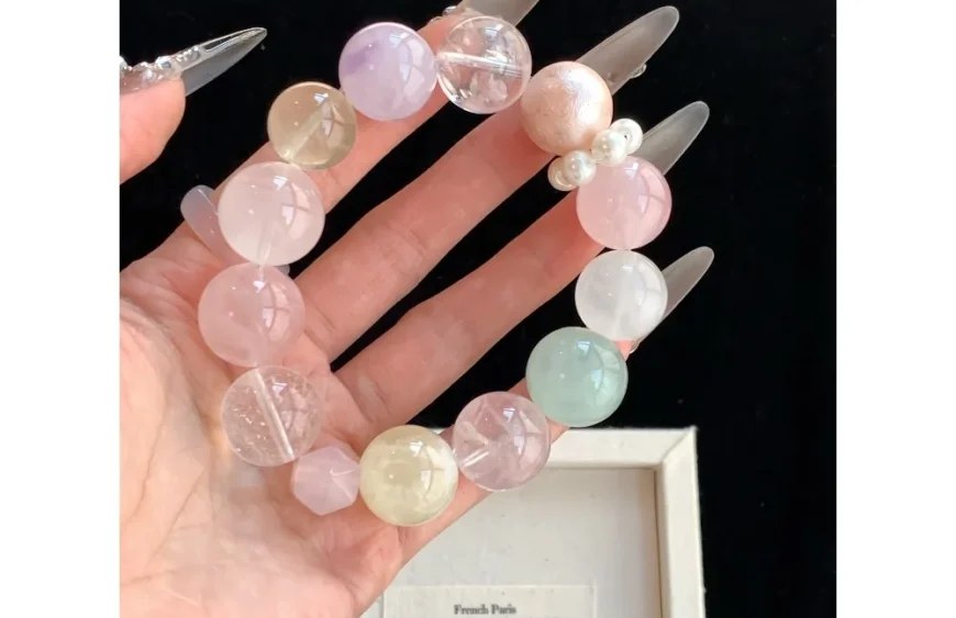 Pastel Multi-Crystal Bracelet4