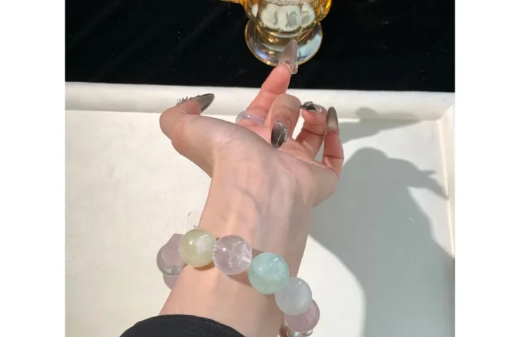 Pastel Multi-Crystal Bracelet5