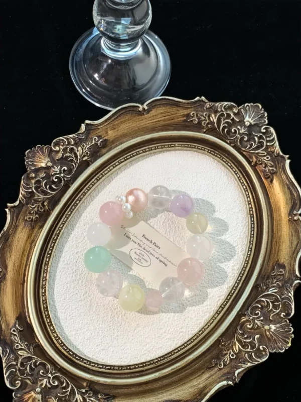 Pastel Multi-Crystal Bracelet