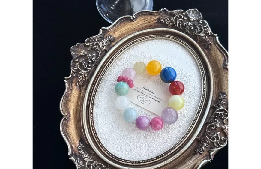 Rainbow Love Multi-Crystal Bracelet