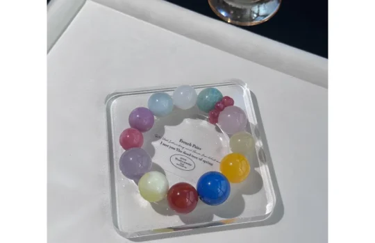 Rainbow Love Multi-Crystal Bracelet5