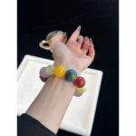 Rainbow Love Multi-Crystal Bracelet