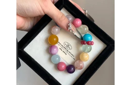 Rainbow Multi-Crystal Bracelet